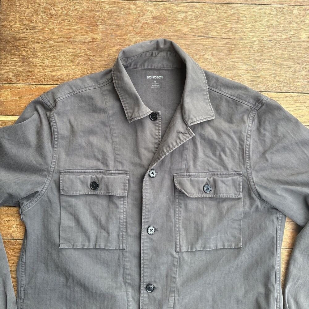 Bonobos Men’s Cargo shirt jacket size medium 0466